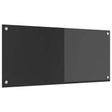 Vidaxl keukenachterwand donkergrijs 90 x 40 cm gehard glas