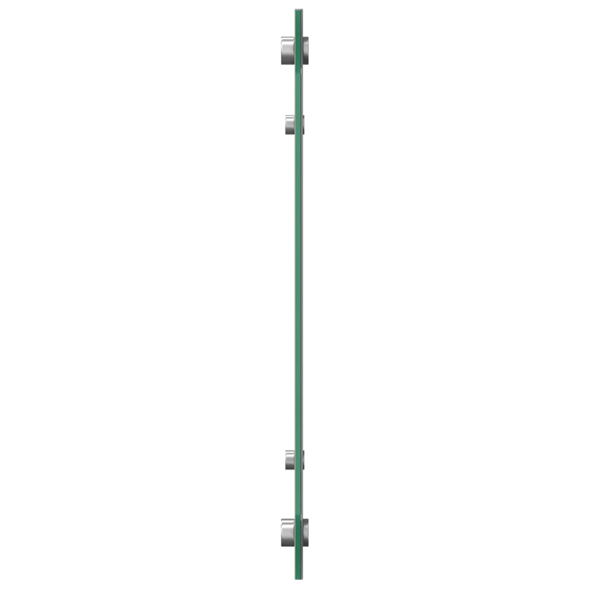 Vidaxl keuken spatscherm donkergrijs 90 x 40 cm gehard glas
