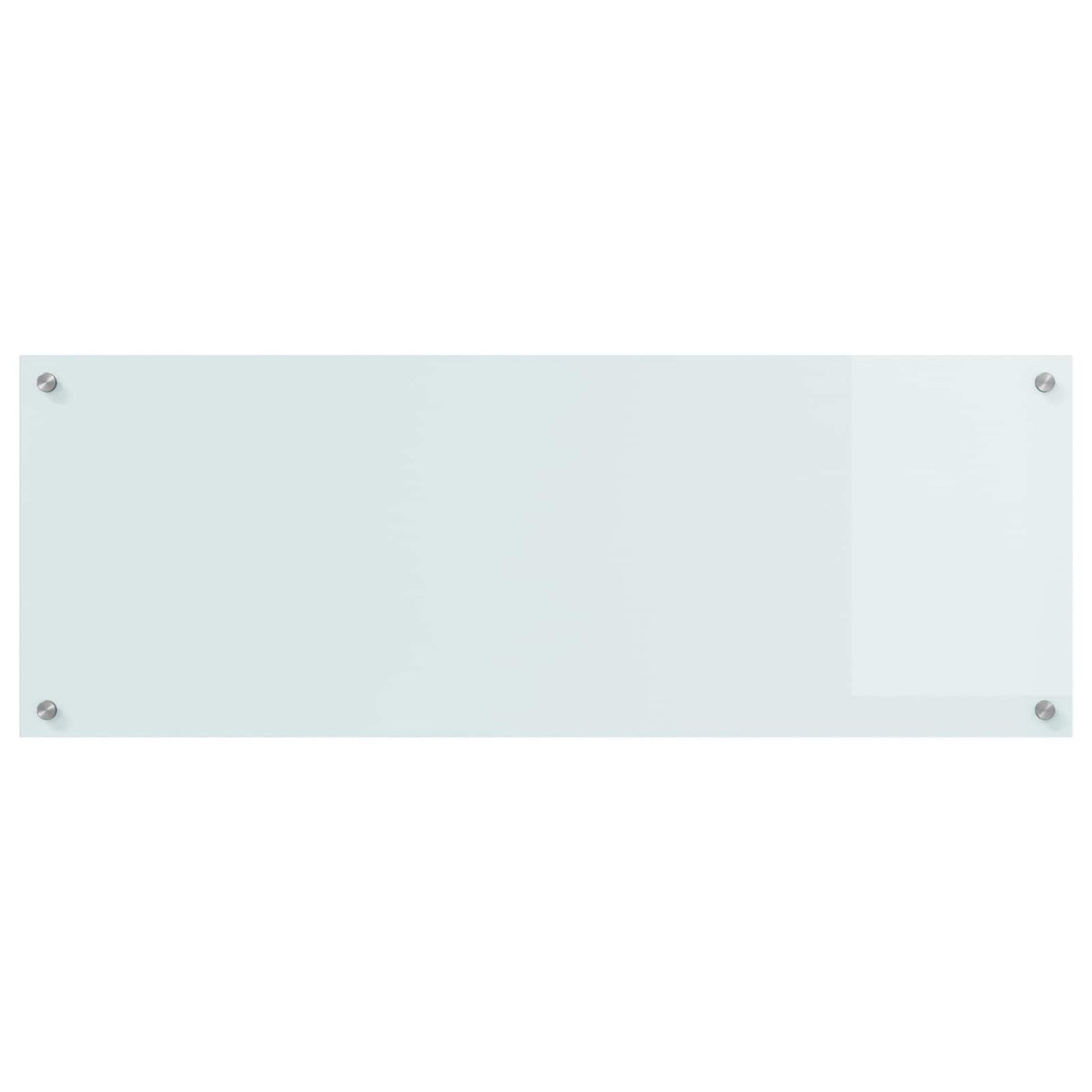 Vidaxl keuken spatscherm wit 110 x 40 cm gehard glas