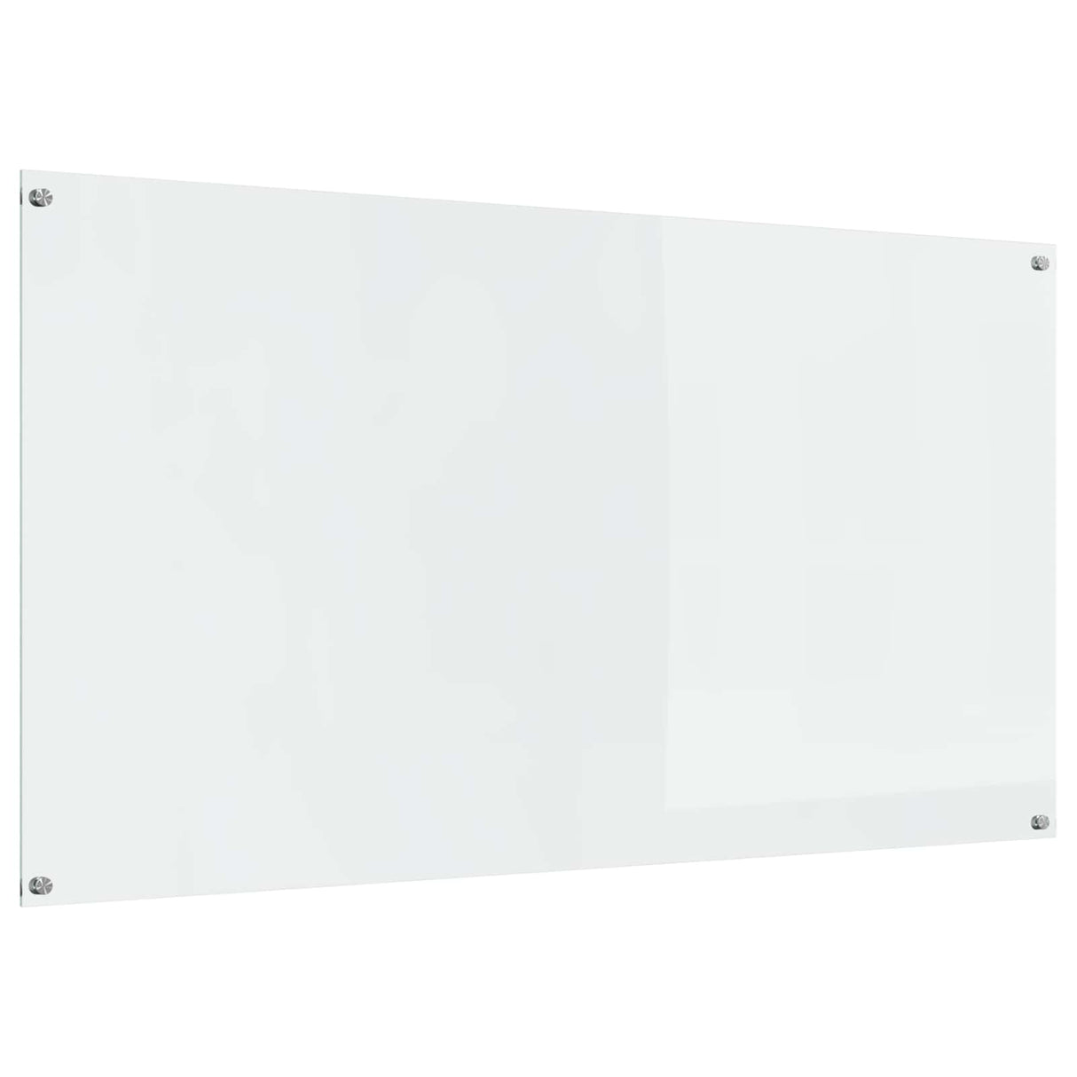 Vidaxl keuken spatscherm doorzichtig 110 x 60 cm gehard glas