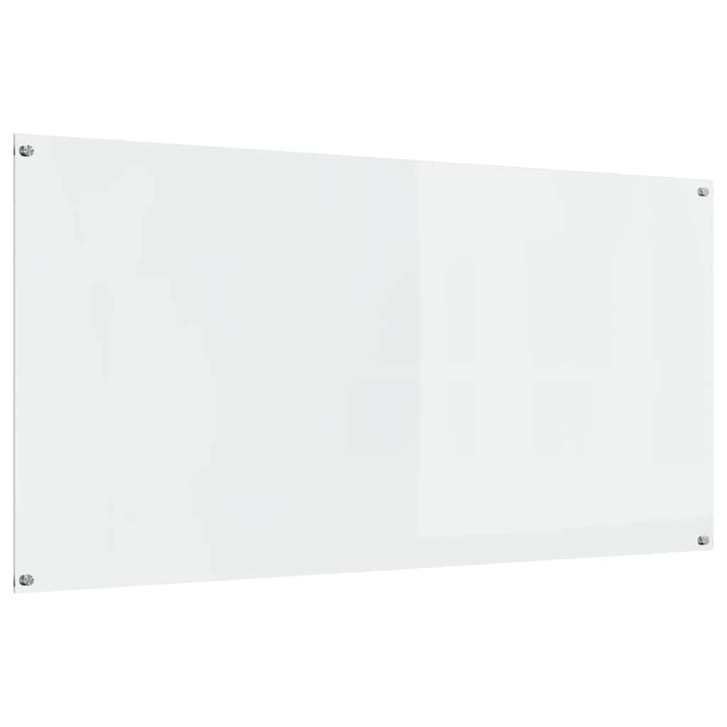 Vidaxl keuken spatscherm doorzichtig 120 x 60 cm gehard glas