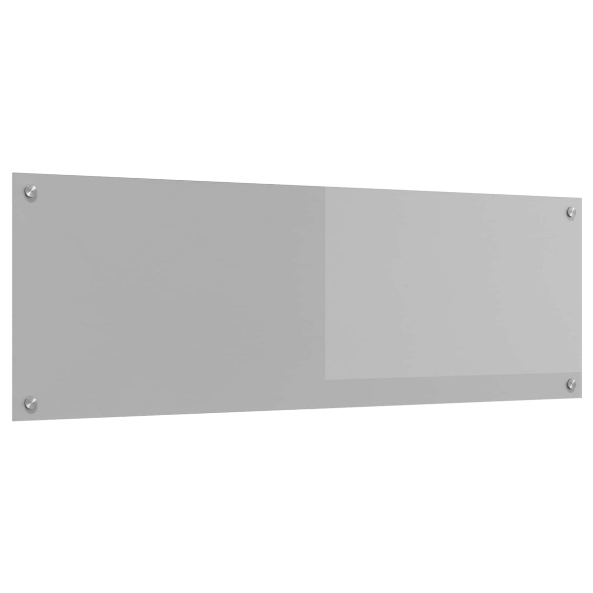 Vidaxl keuken spatscherm lichtgrijs 120 x 40 cm gehard glas