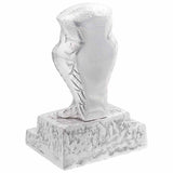 Vidaxl boekensteunen 2 pcs zilver 12 x 9 x 19 cm aluminium