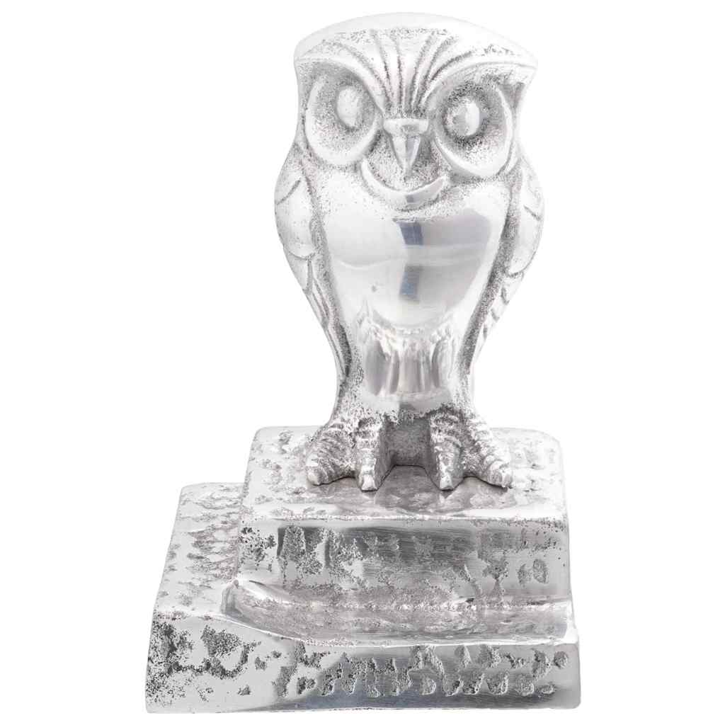 Vidaxl boekensteunen 2 pcs zilver 12 x 9 x 19 cm aluminium