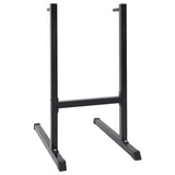Vidaxl dip station zwart 103.5 x 66.5 x 121.5 cm gepoedercoat staal