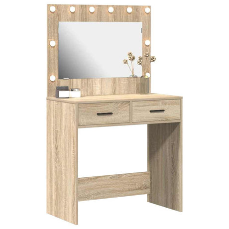 Vidaxl plafondtafel sonoma eiken 78,5 x 41 x 135 cm bewerkt hout
