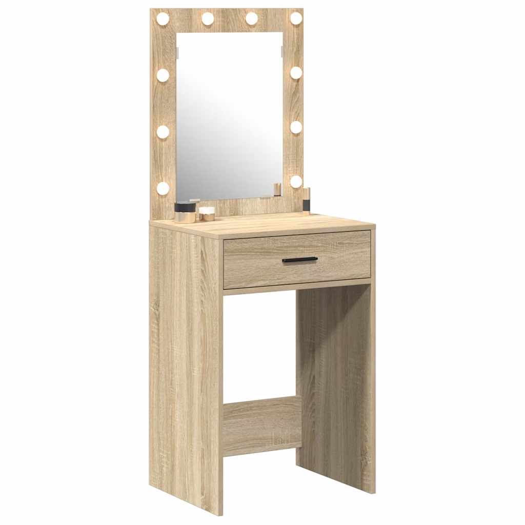 Vidaxl plafondtafel sonoma eiken 50 x 41 x 135 cm bewerkt hout