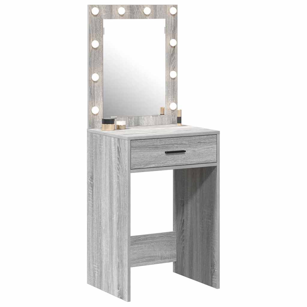 Vidaxl plafondtafel grijs sonoma 50 x 41 x 135 cm bewerkt hout