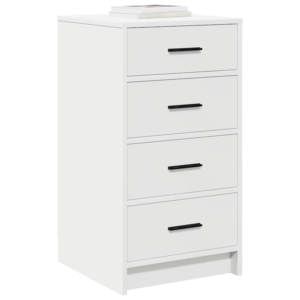 Vidaxl dressoir wit 40 x 41 x 75 cm bewerkt hout