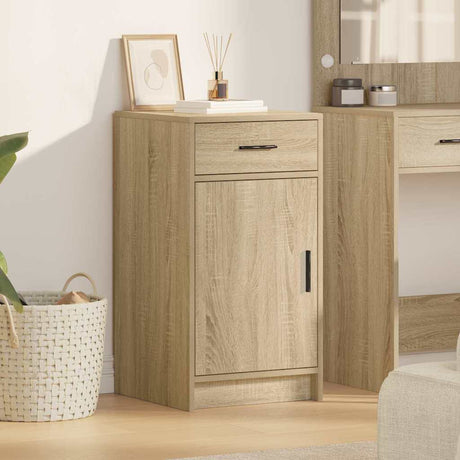 Vidaxl dressoir sonoma eiken 40 x 40,5 x 75 cm bewerkt hout