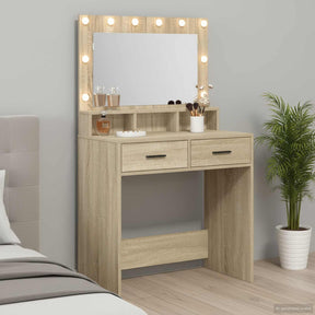 Vidaxl plafondtafel sonoma eiken 79 x 41 x 135 cm bewerkt hout