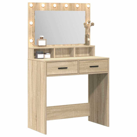 Vidaxl plafondtafel sonoma eiken 79 x 41 x 135 cm bewerkt hout