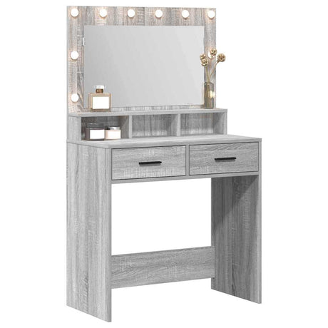 Vidaxl plafondtafel grijs sonoma 79 x 41 x 135 cm bewerkt hout