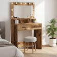 Vidaxl plafondtafel oudhout 79 x 41 x 135 cm bewerkt hout