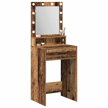 Vidaxl plafondtafel oudhout 50 x 41 x 135 cm bewerkt hout