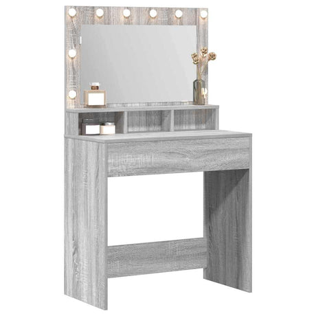 Vidaxl plafondtafel grijs sonoma 78,5 x 41 x 135 cm bewerkt hout