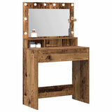 Vidaxl plafondtafel oudhout 75,5 x 41 x 135 cm bewerkt hout