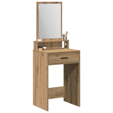 Vidaxl plafondtafel artisan eiken 50 x 41 x 140 cm bewerkt hout