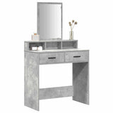 Vidaxl plafondtafel beton grijs 79 x 41 x 140 cm bewerkt hout
