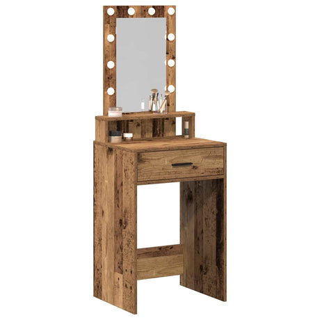 Vidaxl plafondtafel bruin 50 x 41 x 140 cm bewerkt hout