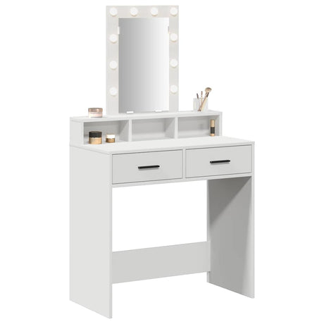 Vidaxl plafondtafel wit 79 x 41 x 140 cm bewerkt hout