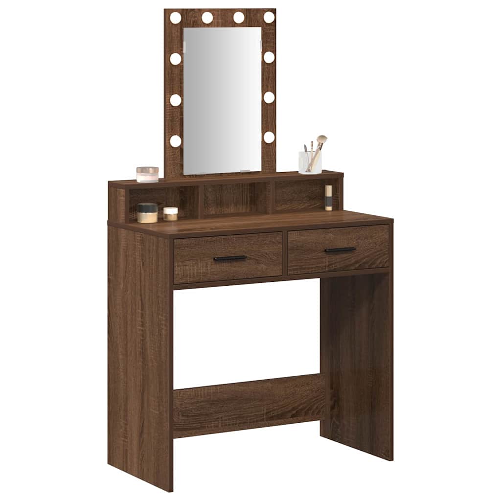 Vidaxl plafondtafel bruin 79 x 41 x 140 cm bewerkt hout