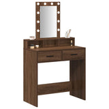 Vidaxl plafondtafel bruin 79 x 41 x 140 cm bewerkt hout