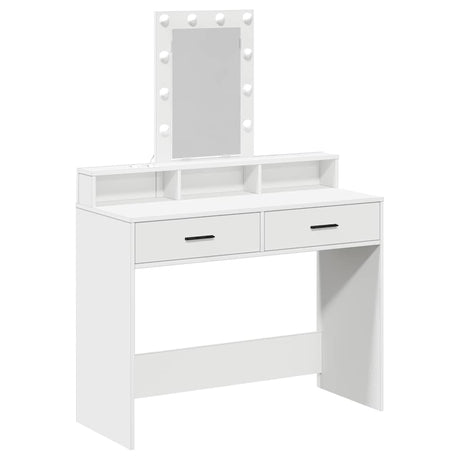 Vidaxl plafondtafel wit 100 x 41 x 140 cm bewerkt hout