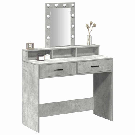 Vidaxl plafondtafel grijs 100 x 41 x 140 cm bewerkt hout