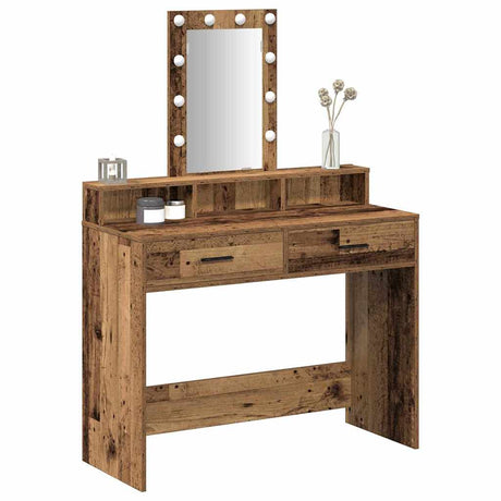Vidaxl plafondtafel bruin 100 x 41 x 140 cm bewerkt hout