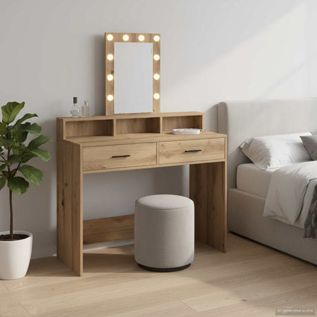 Vidaxl plafondtafel bruin 100 x 41 x 140 cm bewerkt hout