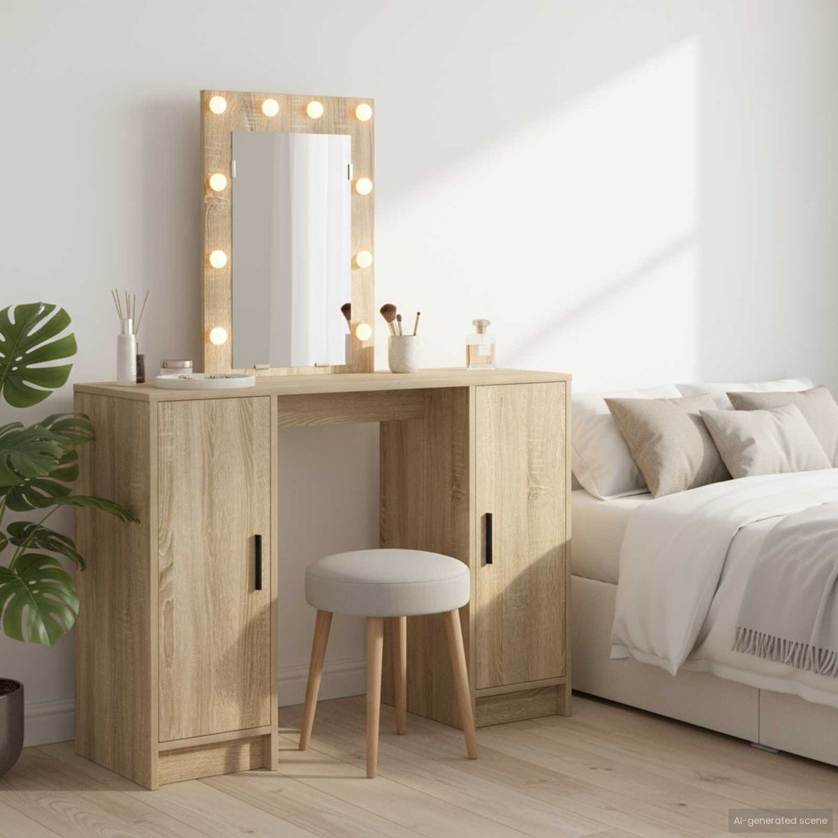 Vidaxl plafondtafel bruin 102 x 33 x 135 cm bewerkt hout