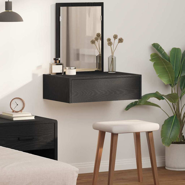 Vidaxl plafondtafel zwart 60 x 40 x 70 cm bewerkt hout