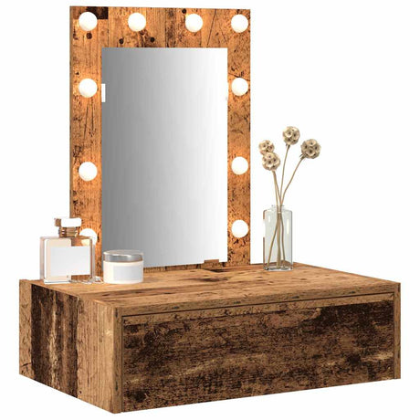 Vidaxl plafondtafel bruin 60 x 40 x 70 cm bewerkt hout
