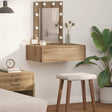 Vidaxl plafondtafel bruin 60 x 40 x 70 cm bewerkt hout