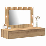 Vidaxl plafondtafel bruin 100 x 40 x 70 cm bewerkt hout