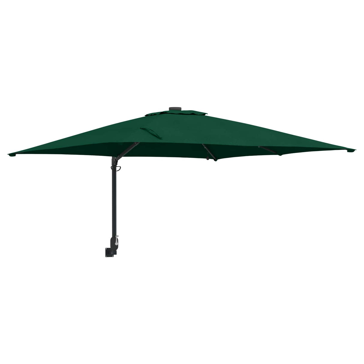 Vidaxl tuinparasol groen 248,5 x 247,5 x 160 cm polyester en staal