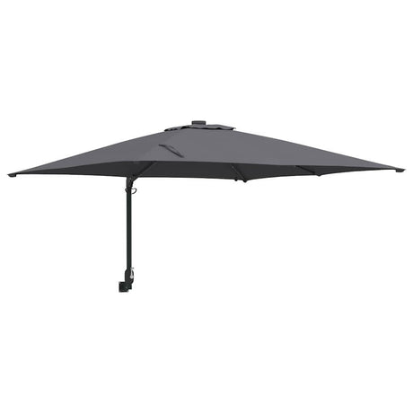 Vidaxl tuinparasol antraciet 248,5 x 247,5 x 160 cm polyester en staal