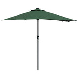 Vidaxl tuinparasol groen 294 x 150 x 223 cm polyester en staal