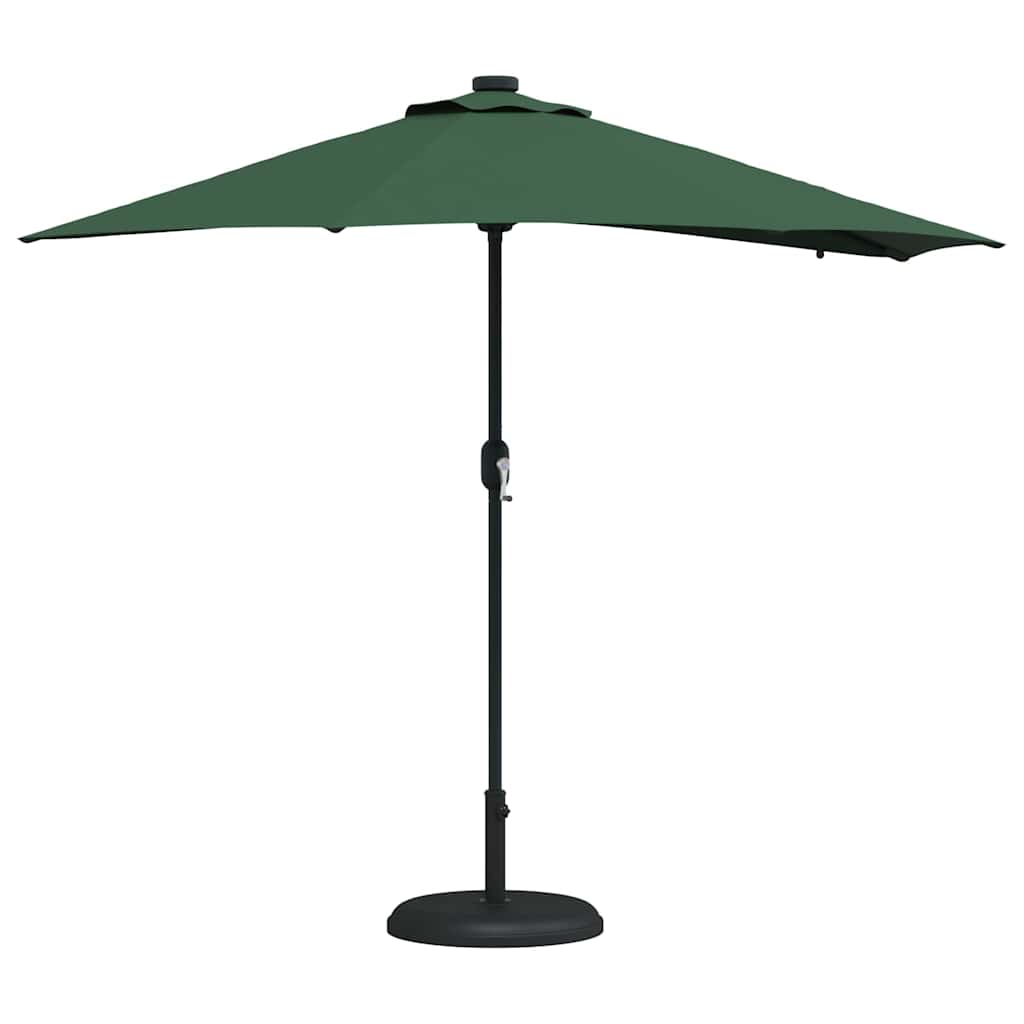Vidaxl tuinparasol groen 294 x 150 x 223 cm polyester en staal