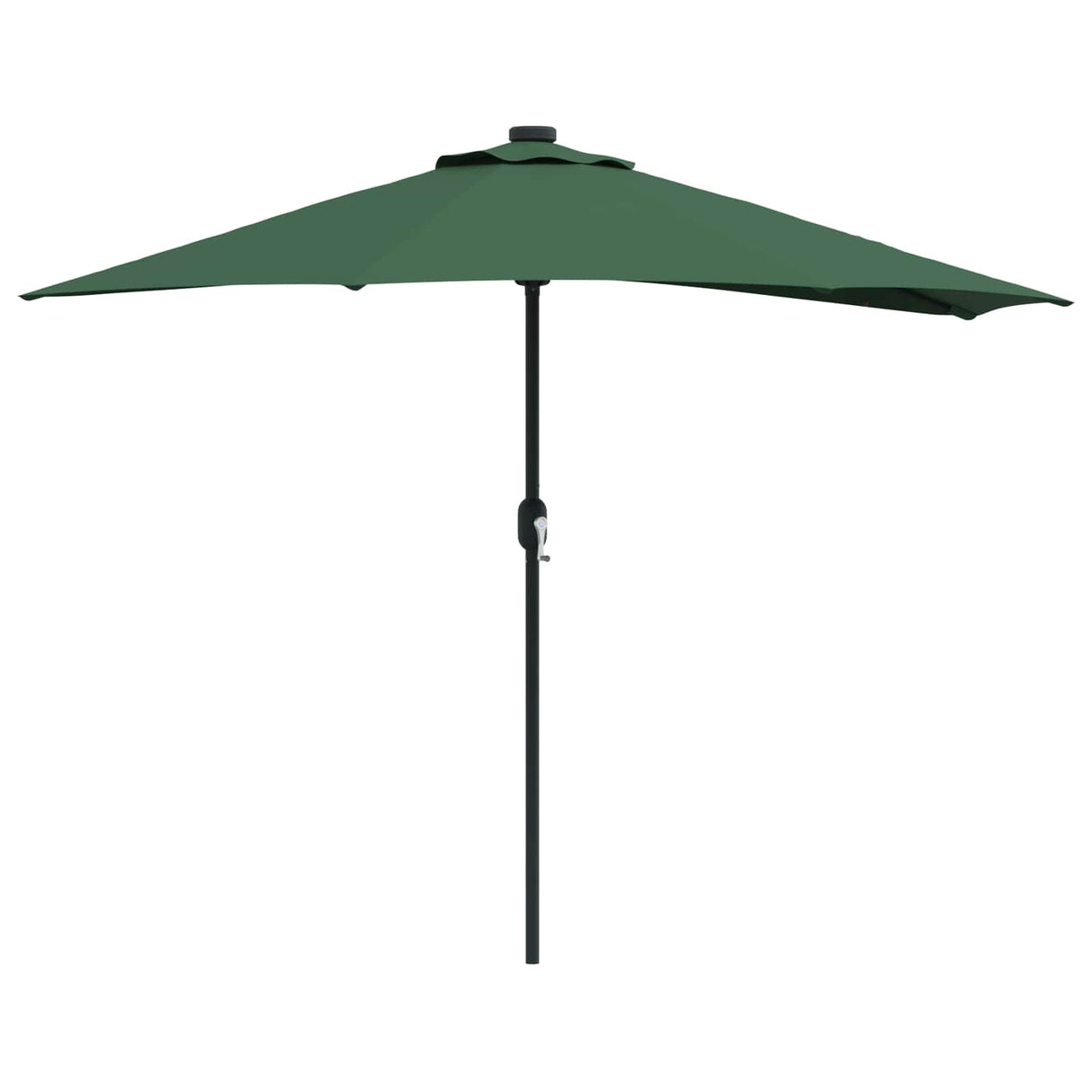 Vidaxl tuinparasol groen 294 x 150 x 224 cm polyester en staal