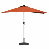Vidaxl tuinparasol terracotta 294 x 150 x 224 cm polyester en staal