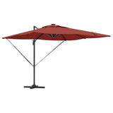Vidaxl parasol terracotta 286 x 284 x 270 cm aluminium en polyester
