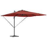Vidaxl parasol terracotta 286 x 284 x 270 cm aluminium en polyester