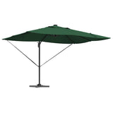 Vidaxl parasol groen 352 x 251 x 265 cm polyester en aluminium