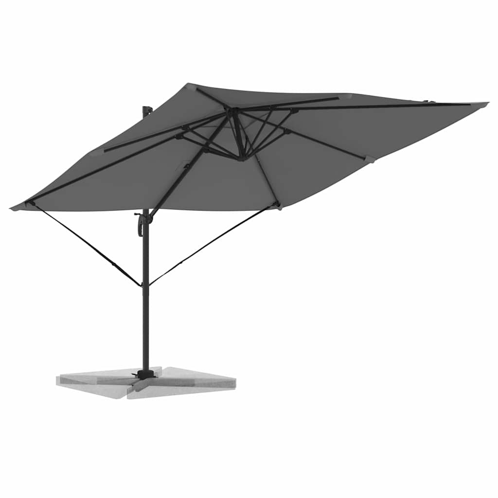 Vidaxl roma parasol antraciet 286 x 284 x 265 cm
