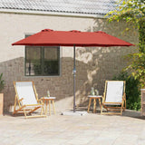 Vidaxl tuinparasol terracotta 370 x 197 x 239 cm