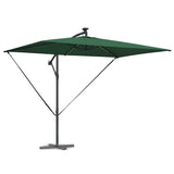 Vidaxl parasol groen 294 x 200 x 270 cm polyester en aluminium