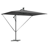 Vidaxl parasol antraciet 294 x 200 x 270 cm polyester en aluminium