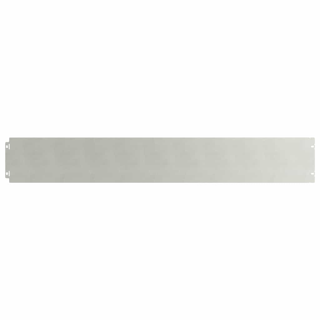 Vidaxl graskanten 30 st 15x103 cm roestvrij staal